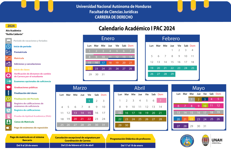 Calendario Académico 2024