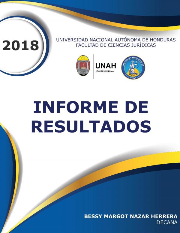 5. Informe de Resultados de Gestion Decanatura FCJ 2018